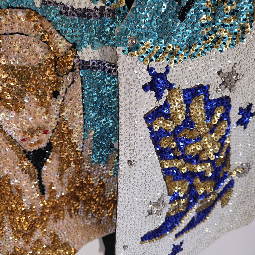 Sequin Animal Vest with Stars - Picture 3 of 4